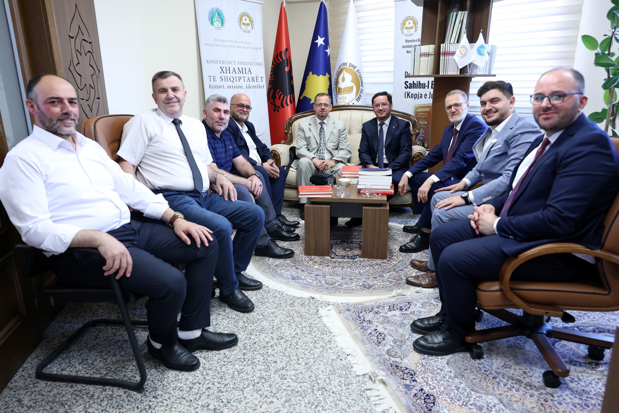 Drejtori Bajgora priti një delegacion nga Komuniteti Mysliman Shqiptar në Zvicër